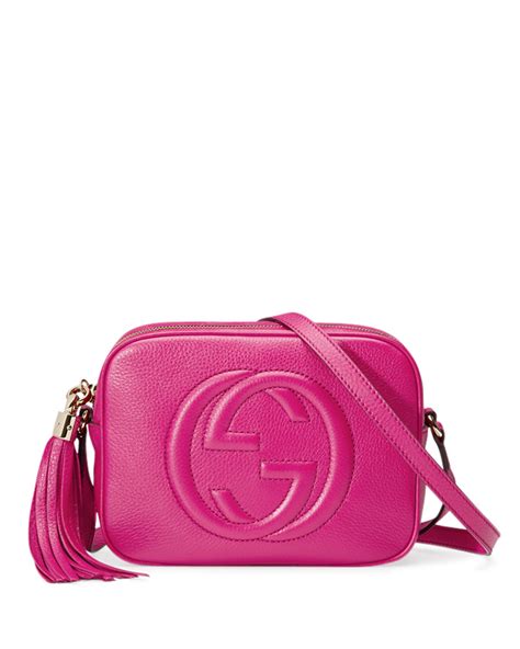 pink soho gucci|Gucci soho crossbody black.